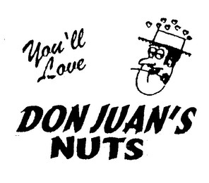 YOU'LL LOVE DON JUAN'S NUTS logo
