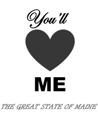 YOU'LL LOVE THE GREAT STATE OF MAINE logo