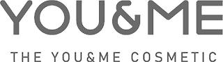 YOU&ME THE YOU&ME COSMETIC logo