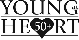 YOUNG AT HERT 50+ logo