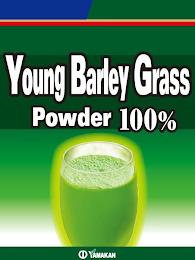 YOUNG BARLEY GRASS POWDER 100% YAMAKAN logo