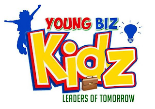 YOUNG BIZ KIDZ LEADERS OF TOMORROW logo