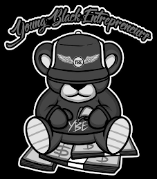 YOUNG BLACK ENTREPRENEURS YBE YBE $$$ logo