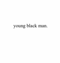 YOUNG BLACK MAN. logo