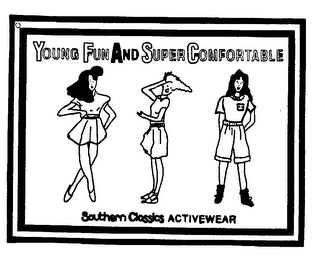 YOUNG FUN AND SUPER COMFORTABLE SOUTHERN CLASSICS ACTIVEWEAR