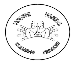YOUNG HANDS CLEANING SERVICES logo