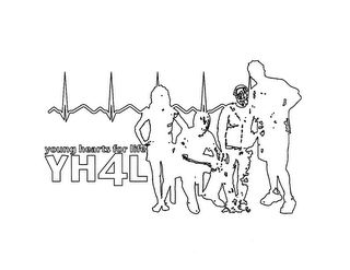 YOUNG HEARTS FOR LIFE YH4L logo