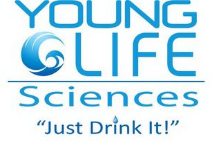 YOUNG LIFE SCIENCES "JUST DRINK IT!" logo
