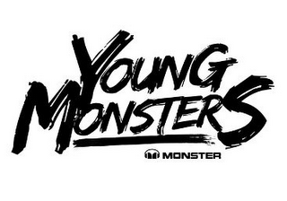 YOUNG MONSTERS M MONSTER logo