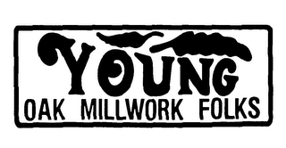 YOUNG OAK MILLWORK FOLKS logo