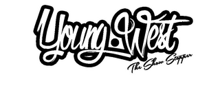 YOUNG WEST THE SHOW STOPPER logo