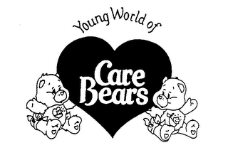 YOUNG WORLD OF CARE BEARS logo