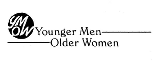 YOUNGER MEN OLDER WOMEN YMOW logo
