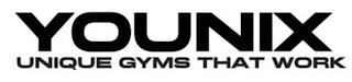 YOUNIX UNIQUE GYMS THAT WORK logo