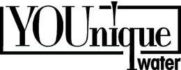 YOUNÍQUE WATER logo