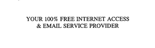 YOUR 100% FREE INTERNET ACCESS & EMAIL SERVICE PROVIDER logo