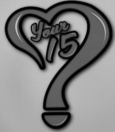 YOUR 15? logo