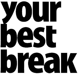 YOUR BEST BREAK logo