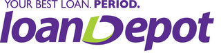 YOUR BEST LOAN. PERIOD. LOAN DEPOT logo
