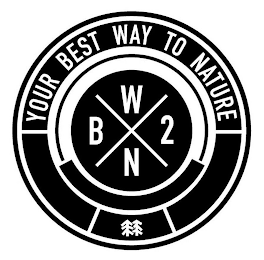 YOUR BEST WAY TO NATURE B W 2 N logo