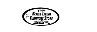 YOUR BETTER LIVING FURNITURE STORE CE logo