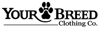 YOUR BREED CLOTHING CO. logo