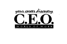 YOUR CAREER DISCOVERY C.E.O. WORLD OF WORK logo