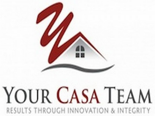 YOUR CASA TEAM RESULTS THROUGH INNOVATION & INTEGRITY logo