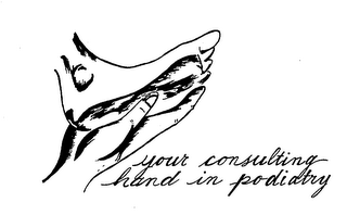 YOUR CONSULTING HAND IN PODIATRY logo