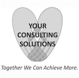 YOUR CONSULTING SOLUTIONS TOGETHER WE CAN ACHIEVE MORE. logo