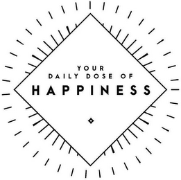YOUR DAILY DOSE OF HAPPINESS logo