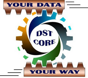 YOUR DATA DST CORE YOUR WAY logo