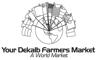YOUR DEKALB FARMERS MARKET A WORLD MARKET logo