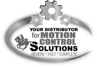 YOUR DISTRIBUTOR FOR MOTION CONTROL SOLUTIONS REVERE * HOLT * COMPLETE logo