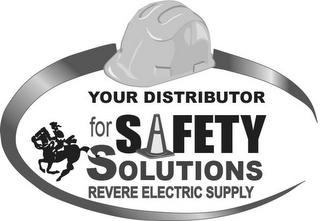 YOUR DISTRIBUTOR FOR SAFETY SOLUTIONS REVERE ELECTRIC SUPPLY logo