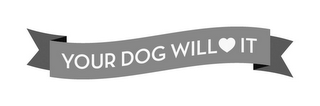 YOUR DOG WILL IT logo