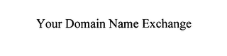 YOUR DOMAIN NAME EXCHANGE logo