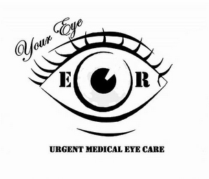 YOUR EYE ER URGENT MEDICAL EYE CARE logo