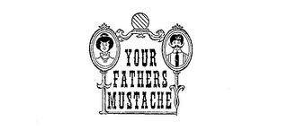 YOUR FATHERS MUSTACHE logo