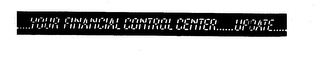 YOUR FINANCIAL CONTROL CENTER ---UPDATE logo