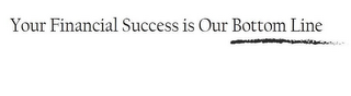 YOUR FINANCIAL SUCCESS IS OUR BOTTOM LINE logo