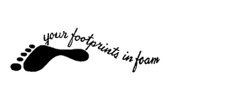 YOUR FOOTPRINTS IN FOAM logo