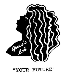 "YOUR FUTURE" GREEN'S LAB logo