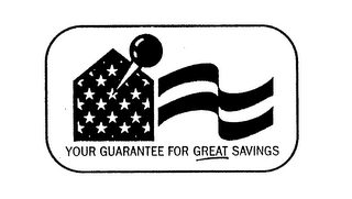 YOUR GUARANTEE FOR GREAT SAVINGS logo