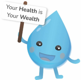 YOUR HEALTH IS YOUR WEALTH logo