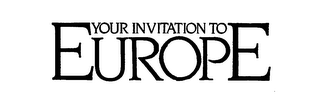 YOUR INVITATION TO EUROPE logo