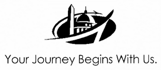YOUR JOURNEY BEGINS WITH US logo