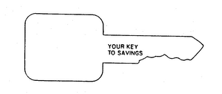 YOUR KEY TO SAVINGS logo