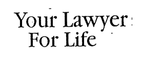 YOUR LAWYER FOR LIFE logo