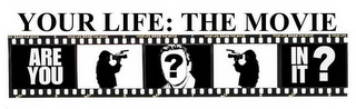 YOUR LIFE: THE MOVIE ARE YOU IN IT? logo